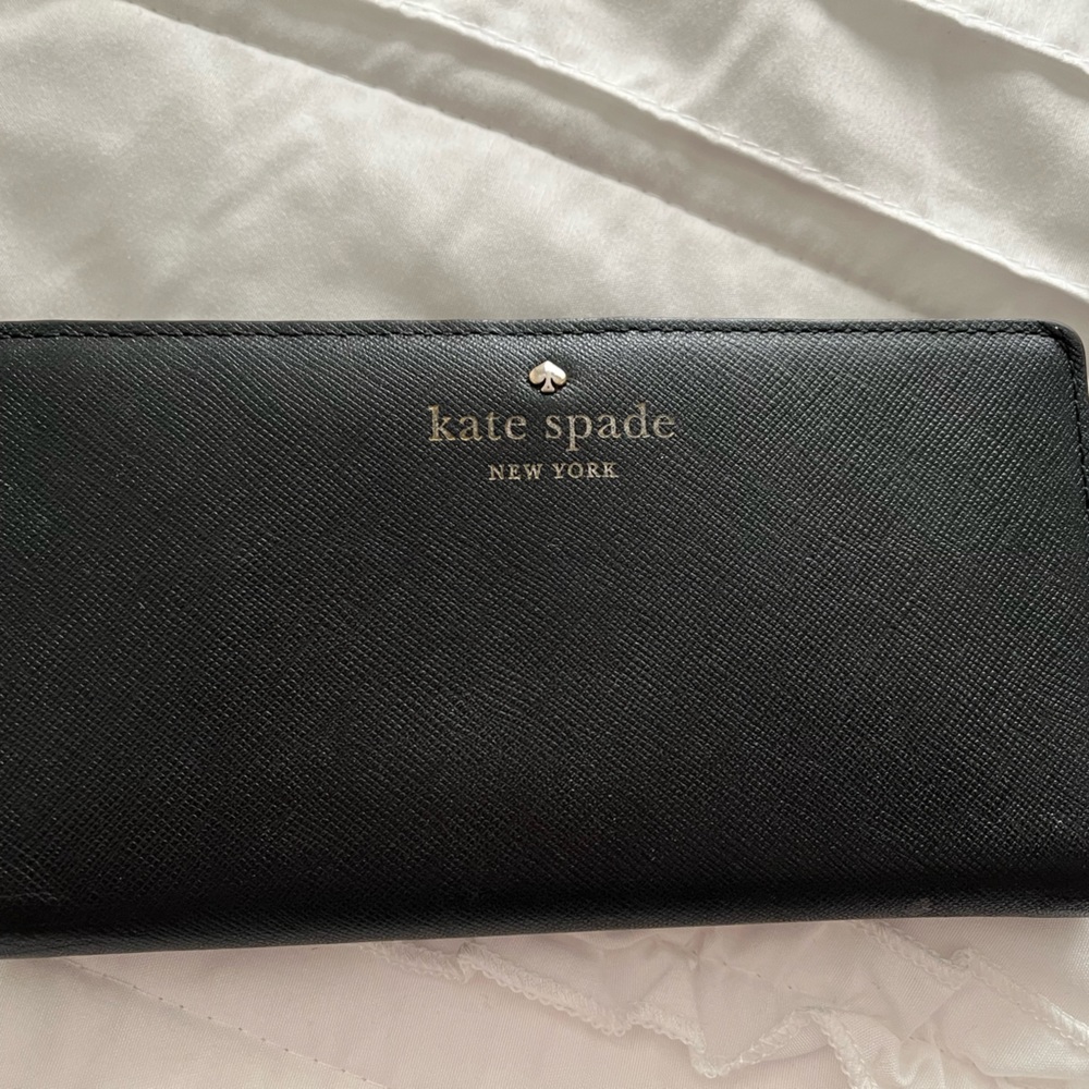 Kate Spade blk wallet